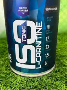 Спорт. пит. RLINE ISOTONIC 450г, ченая смородина L-Carnitin