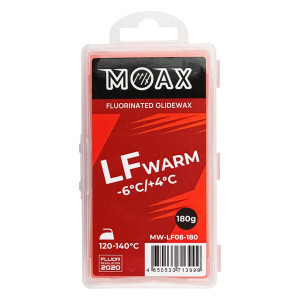 Парафин MOAX LF WARM фтор -6/+4 180гр MW-LF08-180