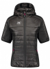 Жилет NONAME SKI VEST 21 WOS,  черн., с капюшоном, женск. (р.М)