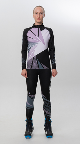 Комбинезон NORDSKI Heat Black/Lavender гон разд NSW677106 (р.XS) Комбинезон NORDSKI Heat Black/Lavender гон разд NSW677106 (р.XS)