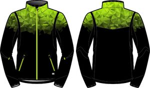 Куртка разминочная KV+ TORNADO jacket man olive/black 22V104.7 (р.М)