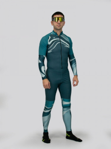 комбинезон NONAME UNSTOPPABLE RACING SUIT 25 UX BLUE SPACE, гоночн., разд. (р.XL)