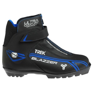 Лыжные ботинки TREK BlazzerControl3 лого/синий (черный) 3.11-01.M.N (р.46)