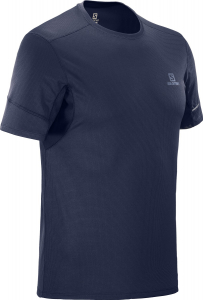 Футболка SALOMON AGILE HZ SS TEE M NIGHT SKY/Ebo LC1281500 (р.М)
