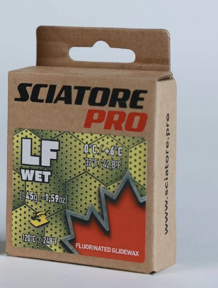 Парафин SCIATORE LF COLD (св.зеленый) -6/-15 45г Парафин SCIATORE LF COLD (св.зеленый) -6/-15 45г