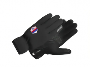 Перчатки лыжные KV+ COLD PRO Russia cross country gloves black,  26G05.RUS (р.М)