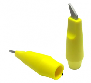 Наконечник STC 10 mm для лыжероллеров (лимон) 