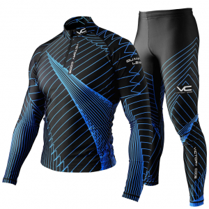 Комбинезон Victory code Quantum Black/Blue  (р.М)