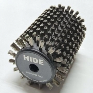 Роторная щетка HIDE тонкая сталь