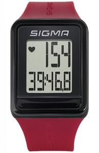 Пульсометр SIGMA ID.GO ROUGE (датчик/сек/часы) 24530-Red	