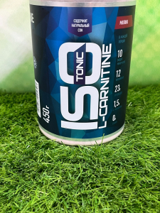 Спорт. пит. RLINE ISOTONIC 450г, малина L-Carnitin