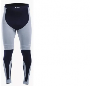 Термобрюки KV+ SEAMLESS 287.01 (L-ХL, сер/чер)