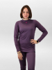 белье NONAME ARCTOS WS SHIRT 24 WOS PURPLE, рубашка, фиол., женск. (р.М)