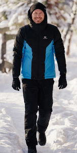 Утепленный костюм Nordski Base Black/Blue NSM765170 (р.52-XL)