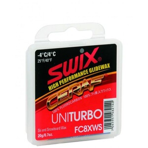 Порошок прес.SWIX  Cera F UniTurbo FC  (+4/-4) 20г FC 08WS