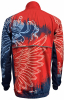Разминочная куртка STIK RUS2026 красная  (р.34-2XL)