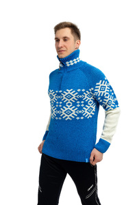 Свитер KV+ CORTINA sweater man blue/white 22U160.20 (р.XL)