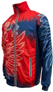 Разминочная куртка STIK RUS2026 красная