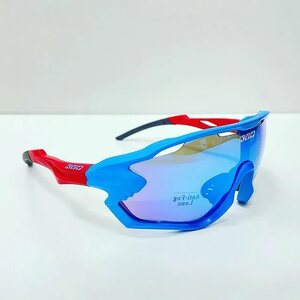Очки спорт. KV+ DELTA Glasses blue\red 1 lens, SG12.22	