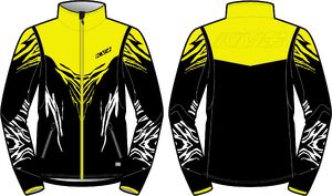 Куртка разминочная KV+ TORNADO man yellow/black 20V104.13 (XXL)