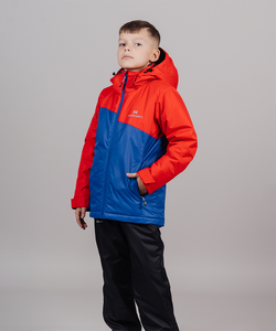 Утепленная куртка Nordski Kids Active True Blue/Red NSK376057 (р.134)