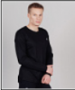Футболка Nordski Training Black с длинным рукавом NSM911100 (р.М)