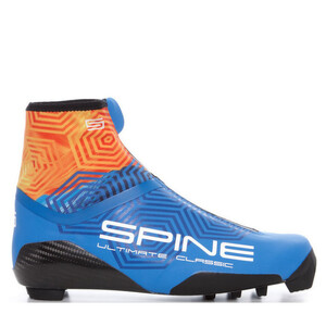 Лыжные ботинки SPINE NNN Ultimate Classic (293/1) (синий/оранжевый) (р.47)