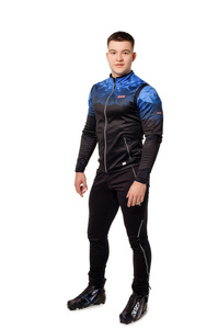 Куртка разминочная KV+ TORNADO jacket man blue/black 22V104.12 (р.XL)