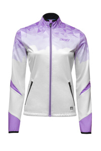 Куртка разминочная KV+ TORNADO jacket woman lilac/white 24V107.04 (р.XS)