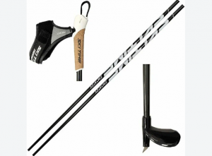 Беговые палки SKI TIME LEGEND ZIMYTOV 100% карбон  (165см)