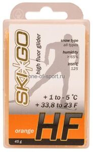 Парафин Ski-Go  HF  оранжевый  +1/-5     45г. 63015	