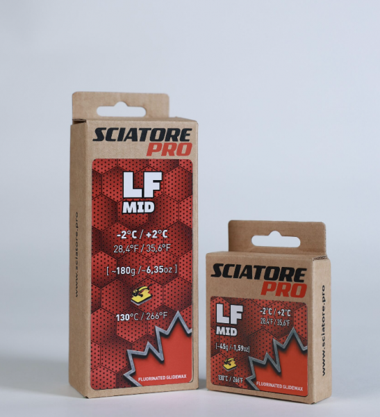 Парафин Sciatore Pro LF MID (красный) +2/-2 180 гр Парафин Sciatore Pro LF MID (красный) +2/-2 180 гр
