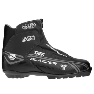 Лыжные ботинки TREK BlazzerComfort4 лого/серый (черный)  (р.44)