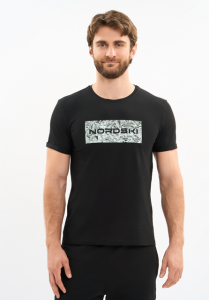 Футболка Nordski Simple Logo Black NSM819100 (р.М)