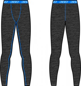 Термобелье KV+ TENERO underwear junior pants, dark grey, 21U134.1J (р.150)
