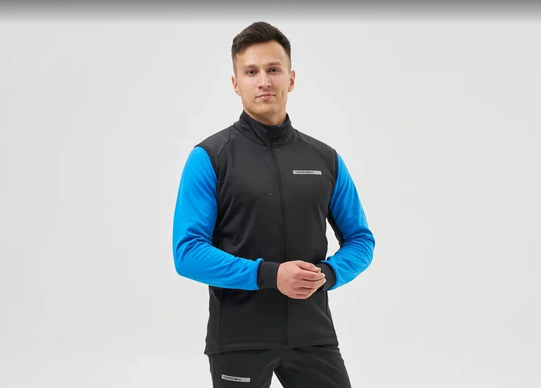 Жилет NORDSKI Core Black тренировочный NSM660100, 00-00014656 (р.М) Жилет NORDSKI Core Black тренировочный NSM660100, 00-00014656 (р.М)
