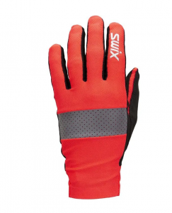Перчатки SWIX Radiant красный неон H0200/90015 лыжероллерные (р.9(L))