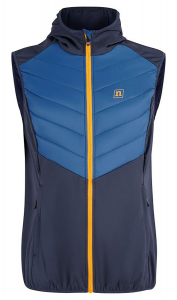 жилет NONAME SKI VEST 24 UX NAVY/MED BLUE т.син./син., с капюшон. (р.М)