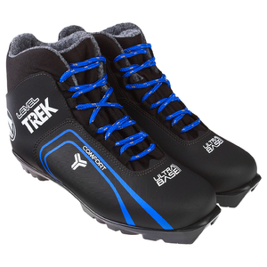 Лыжные ботинки  TREK Level3 черный (лого синий) S TR.Level3.11-06.M.S  (р.38)