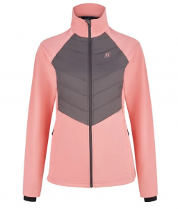 куртка NONAME HYBRID JACKET 24 WOS SALMON ROSE/GREY (р.М)