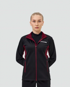 Тренировочная куртка Nordski Core Black/Wine W NSW662727 (р.М)